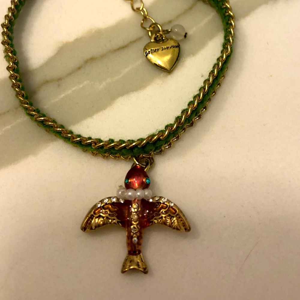 Betsey Johnson charm bracelet. Maybe dollhouse